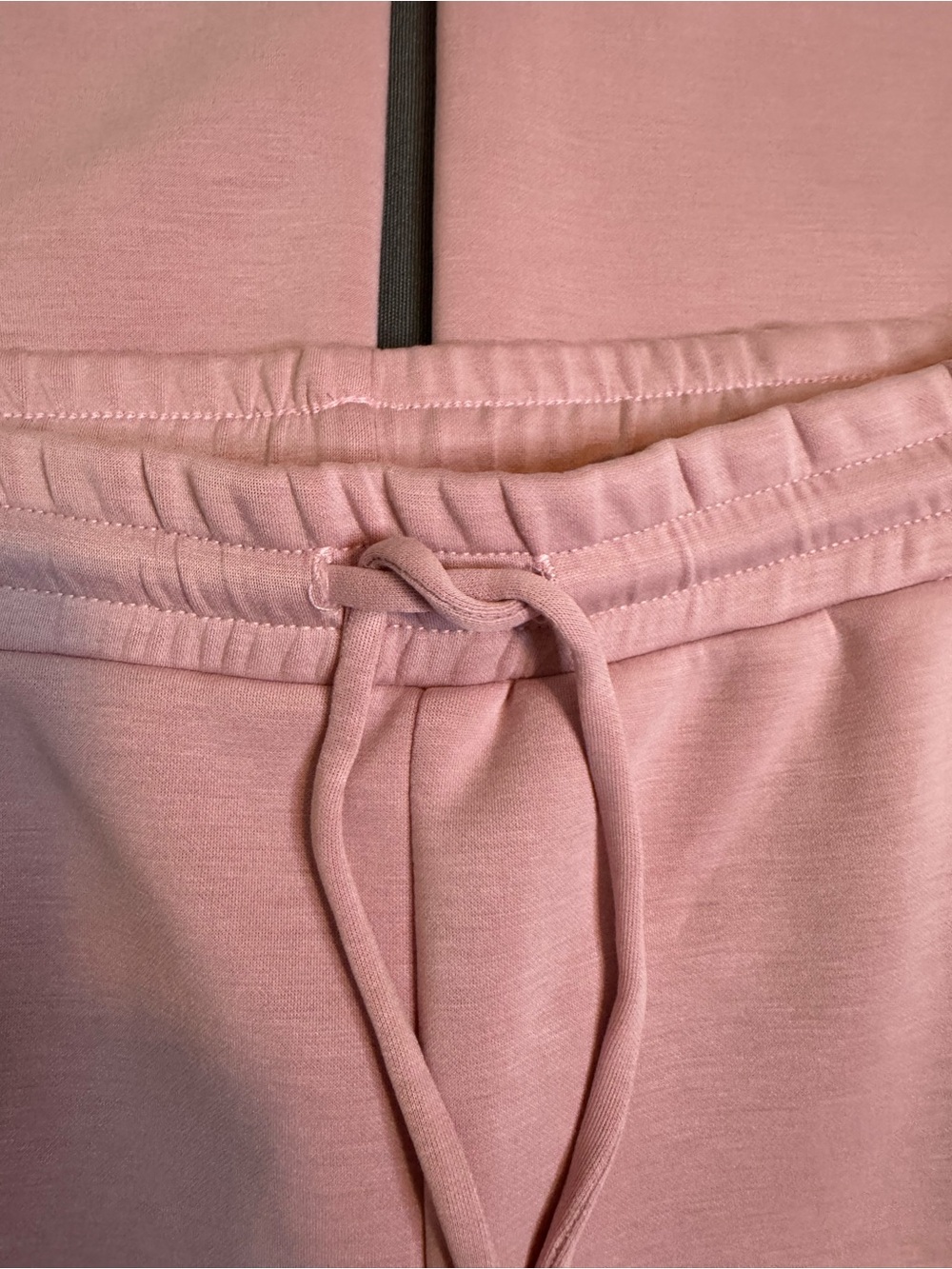 Wishful Thinking Women's Super Soft Sweatpants | Light Pink | Size Medium | Cozy - Picture 3 of 7